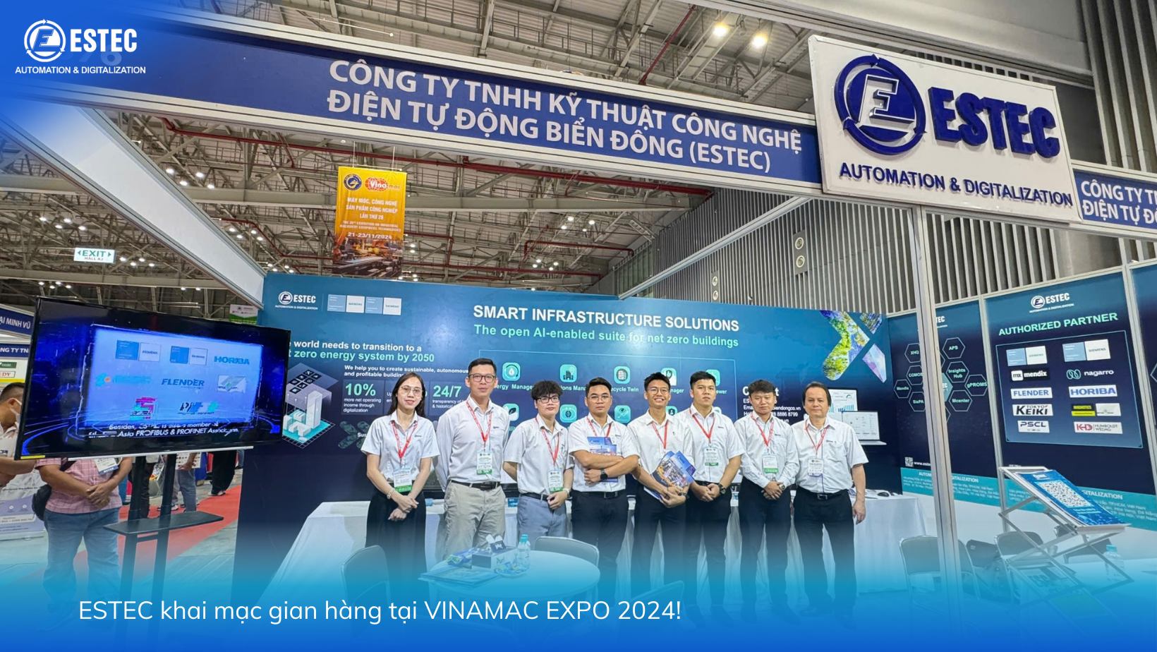 LẦN ĐẦU TIÊN GIẢI PHÁP QUẢN LÝ HẠ TẦNG THÔNG MINH ĐƯỢC TRIỂN LÃM BỞI ESTEC