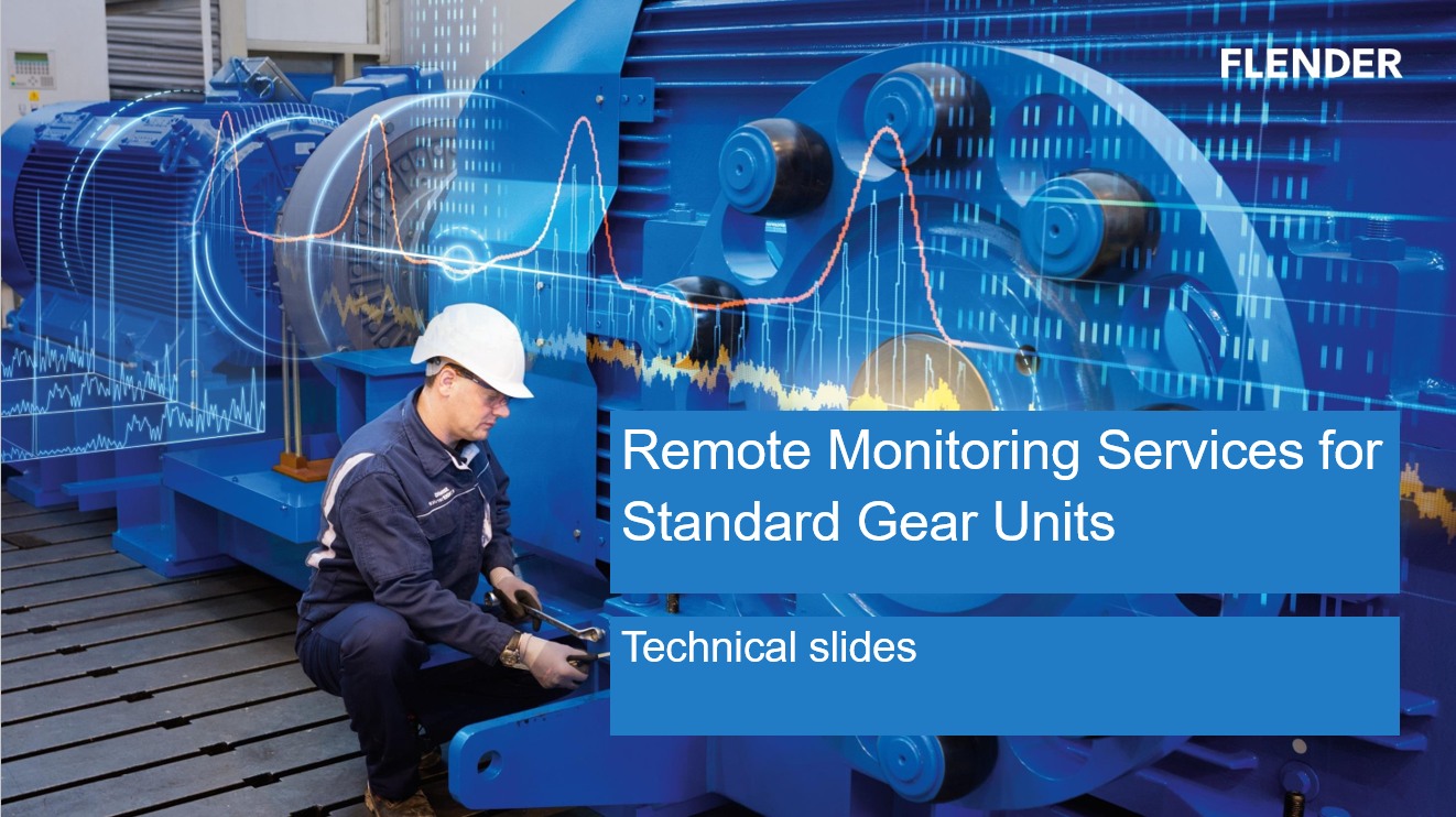 DỊCH VỤ GIÁM SÁT CHUẨN ĐOÁN HỘP SỐ TỪ XA FLENDER